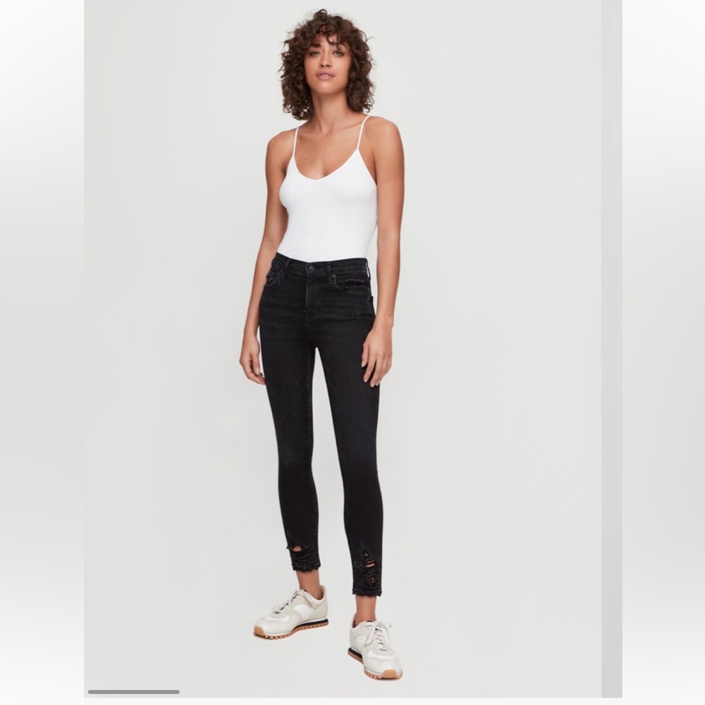 AGOLDE Sophie Crop in Temple